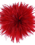 Rooster Saddle Hackle Furnace Strung 2 inch strip