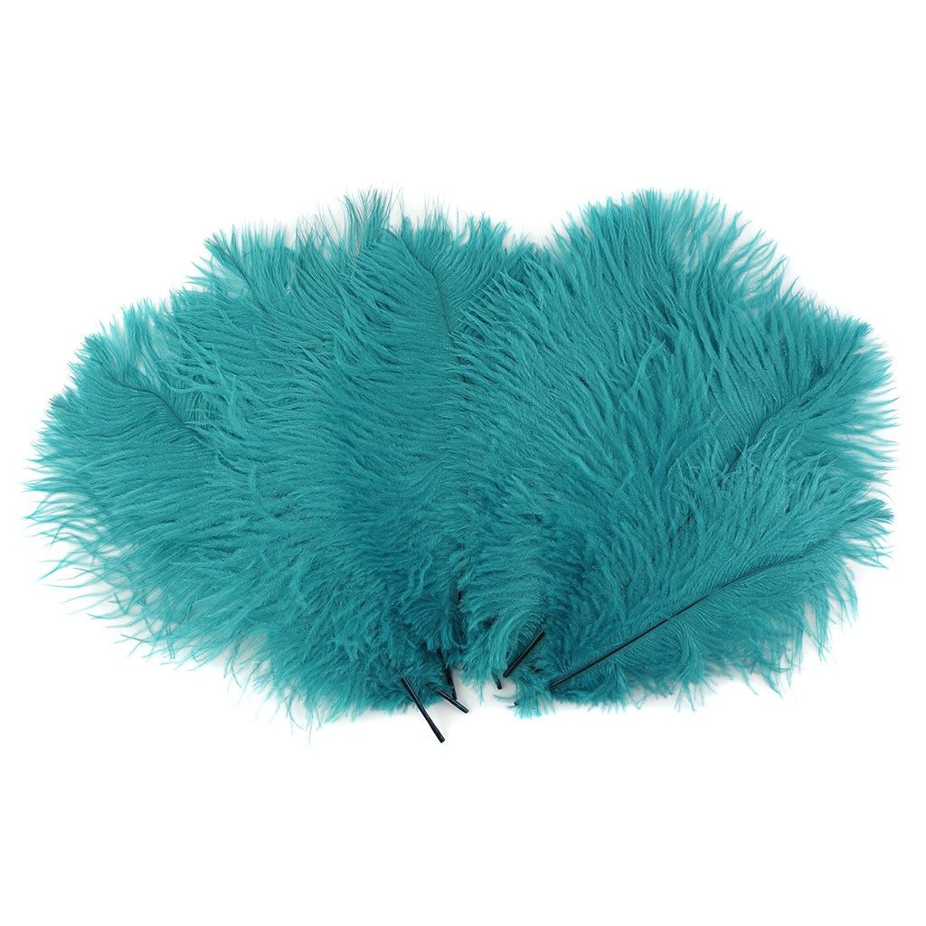 Ostrich Drab Feather Medium 1 pc – MarabouBrothers