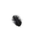 Ostrich Drab Feather Small 1 pc