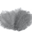 Ostrich Drab Feather Small 1 pc