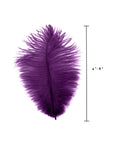 Ostrich Drab Feather Small 1 pc