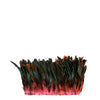 Rooster Coque Tails Colorful Iridescent Strung 6 inch strip