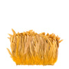 Rooster Coque Tails Bleached Natural Strung 6 inch strip