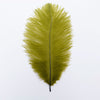 Medium Ostrich Drab Feather 1 pc