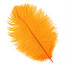 Small Ostrich Drab Feather 1 pc