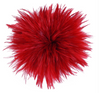 Rooster Saddle Hackle Furnace Strung 2 inch strip