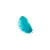 Ostrich Drab Feather Small 1 pc