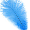 Ostrich Drab Feather Medium 1 pc