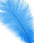 Medium Ostrich Drab Feather 1 pc