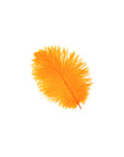 Medium Ostrich Drab Feather 1 pc