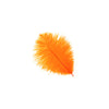 Medium Ostrich Drab Feather 1 pc