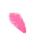 Medium Ostrich Drab Feather 1 pc