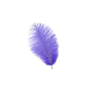 Ostrich Drab Feather Small 1 pc