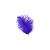 Ostrich Drab Feather Small 1 pc