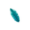 Ostrich Drab Feather Medium 1 pc