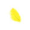 Medium Ostrich Drab Feather 1 pc